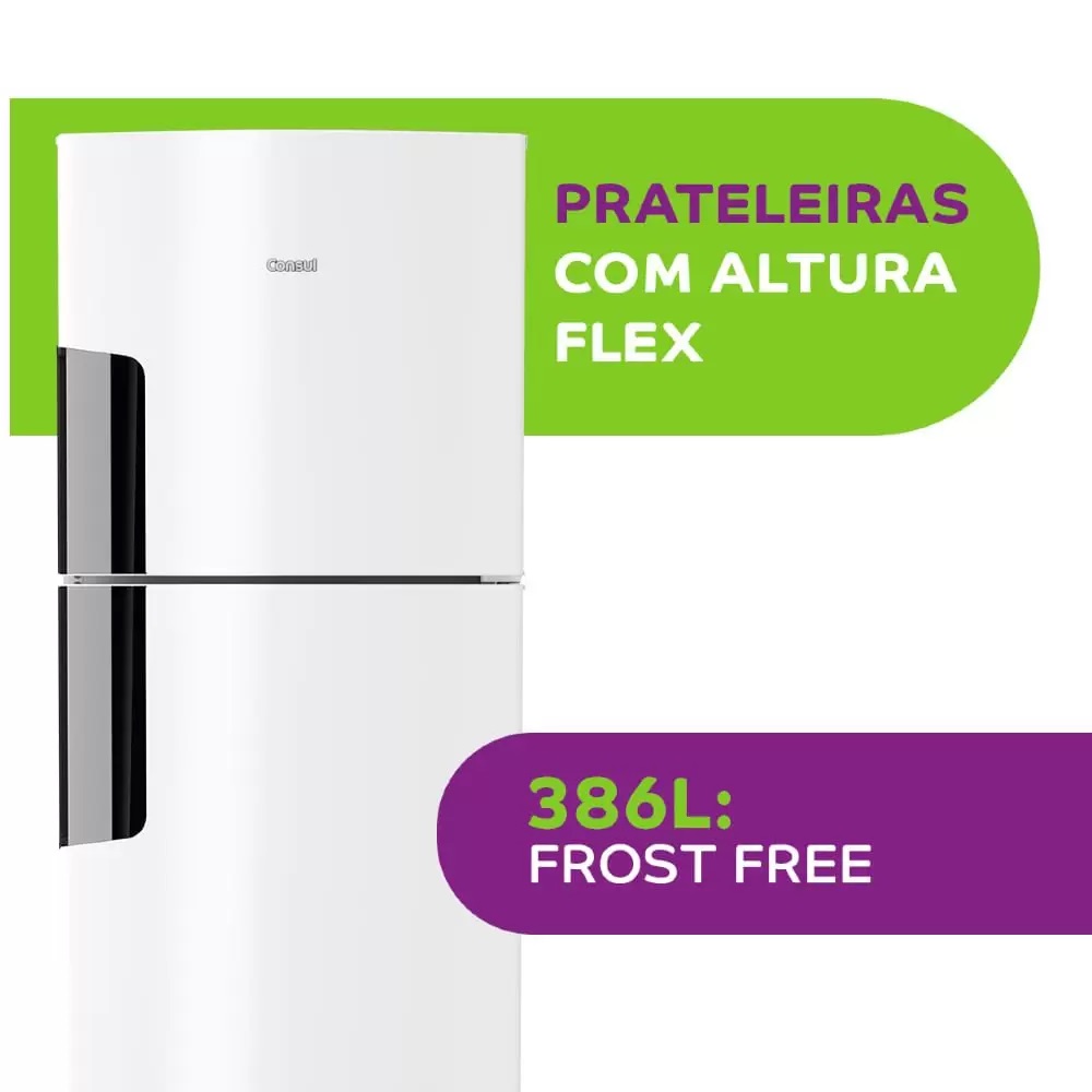 Refrigerador Consul Frost Free 386L