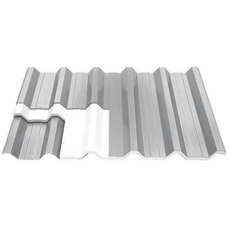 Telha Trapezoidal Galvalume TP40 0,65 mm